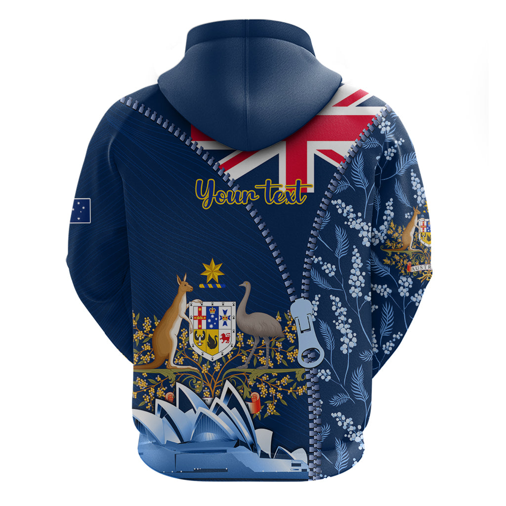 Personalised Happy Australia Day 26 January Hoodie Dress - Vibe Hoodie Shop