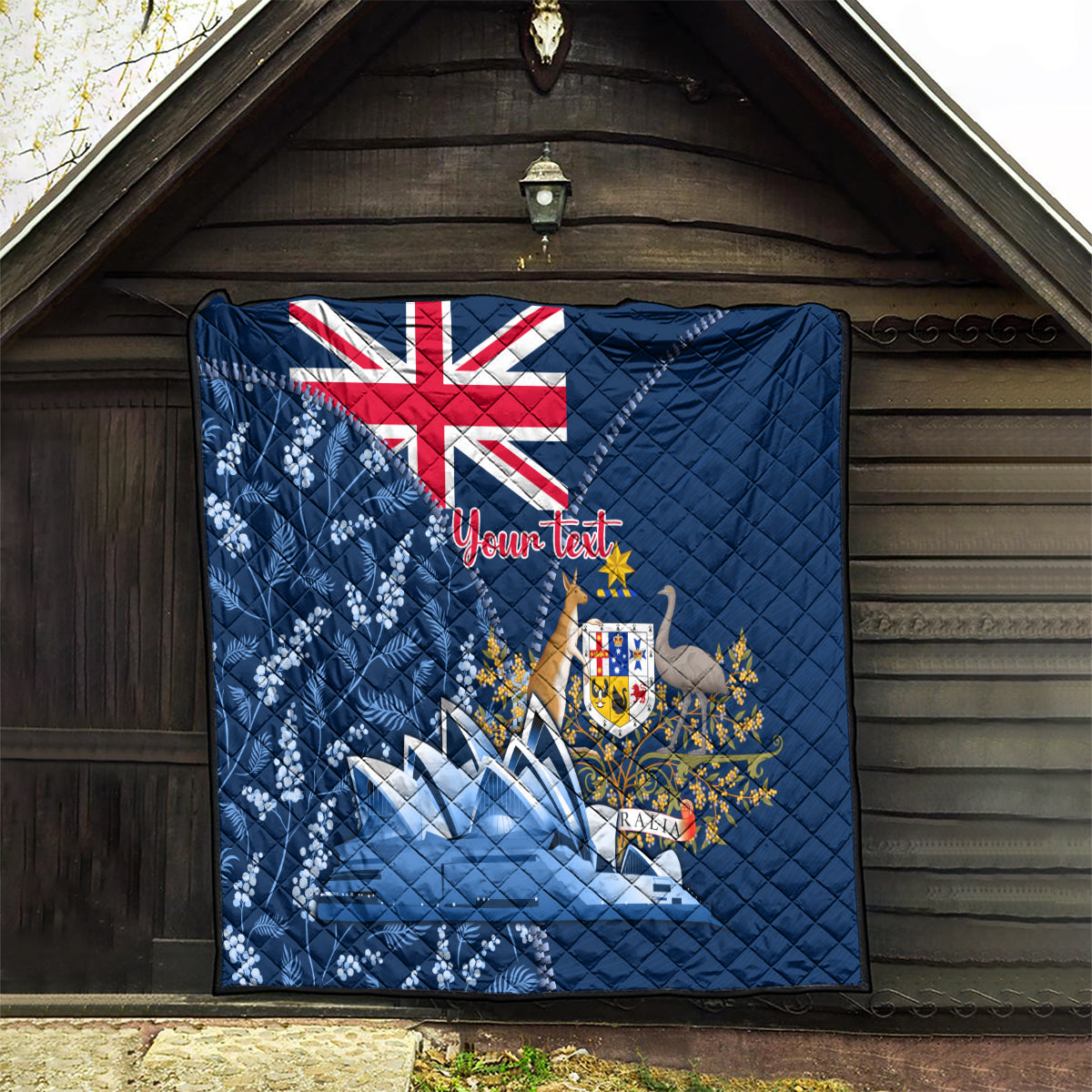 Personalised Happy Australia Day 26 January Quilt - Vibe Hoodie Shop