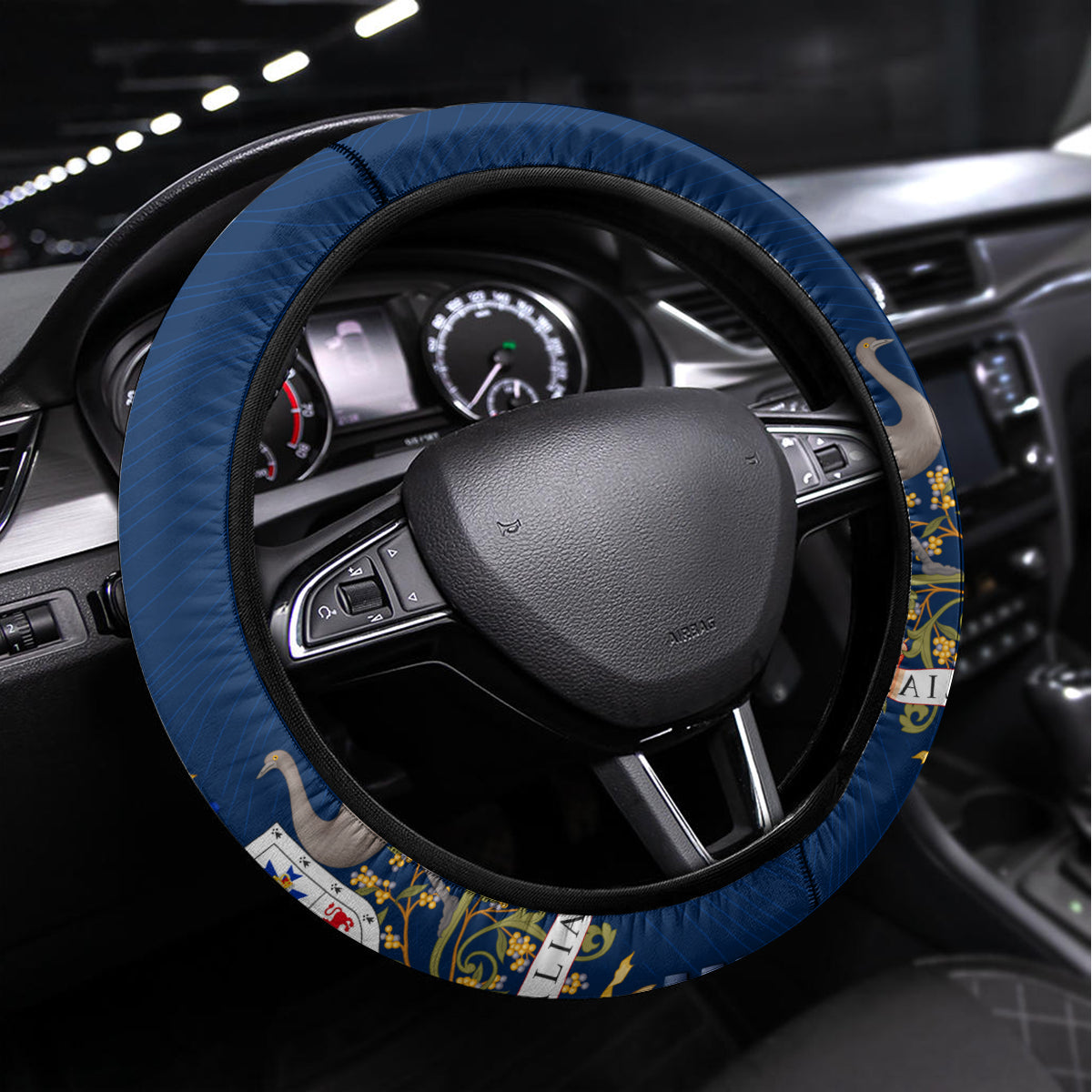 Happy Australia Day 26 January Steering Wheel Cover