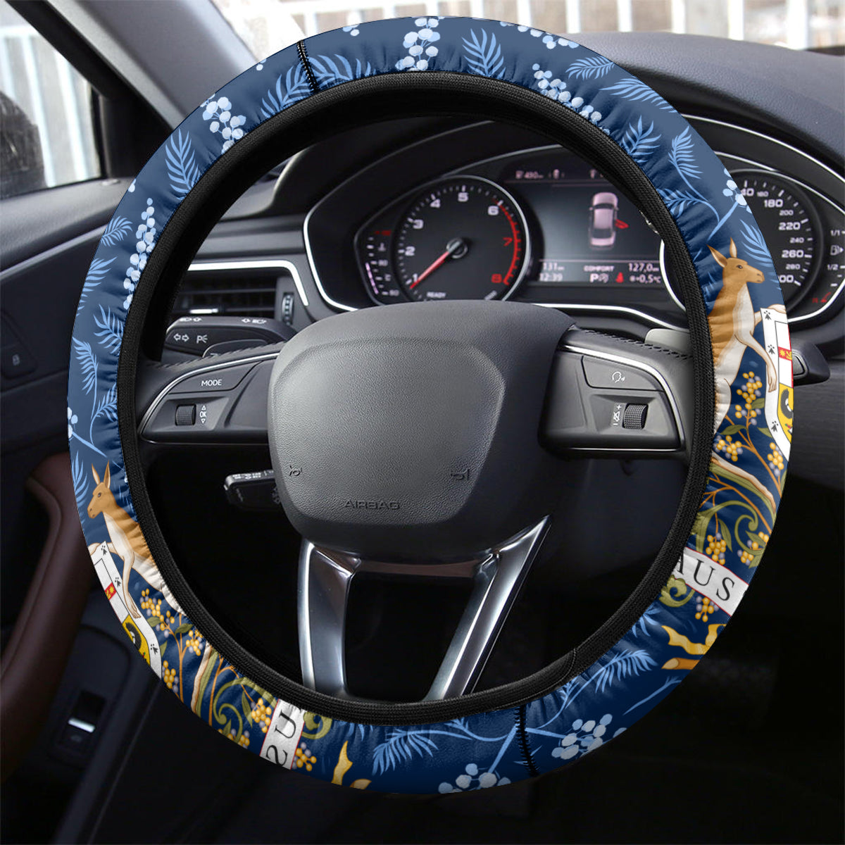 Happy Australia Day 26 January Steering Wheel Cover