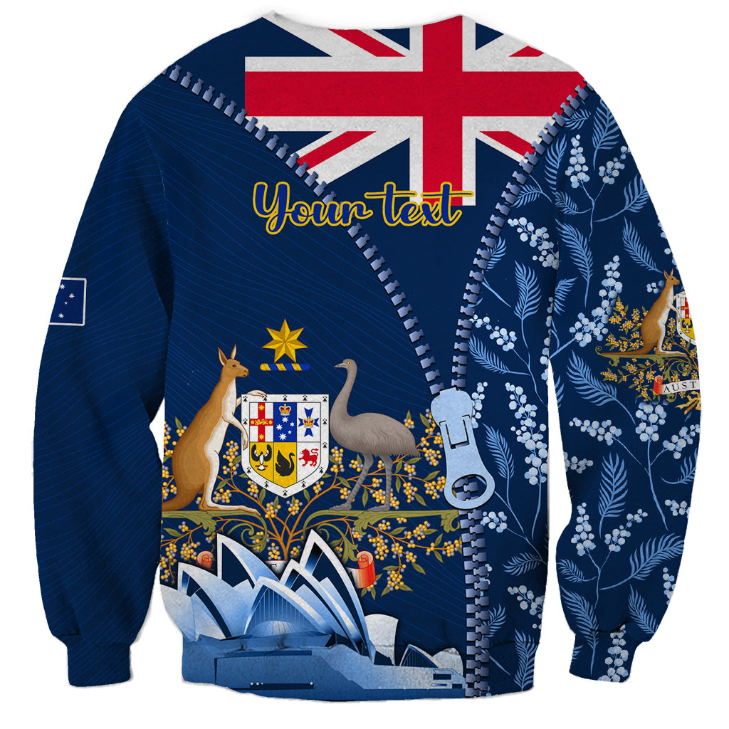 Personalised Happy Australia Day 26 January Sweatshirt - Vibe Hoodie Shop