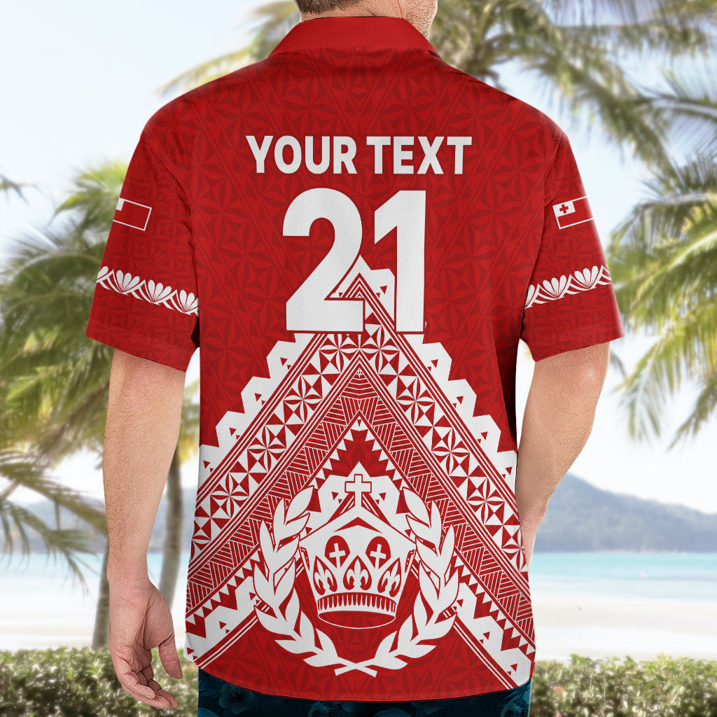 Custom Tonga Rugby Hawaiian Shirt Proud Tongan Ngatu Kupesi World Cup 2023 No1 - Vibe Hoodie Shop