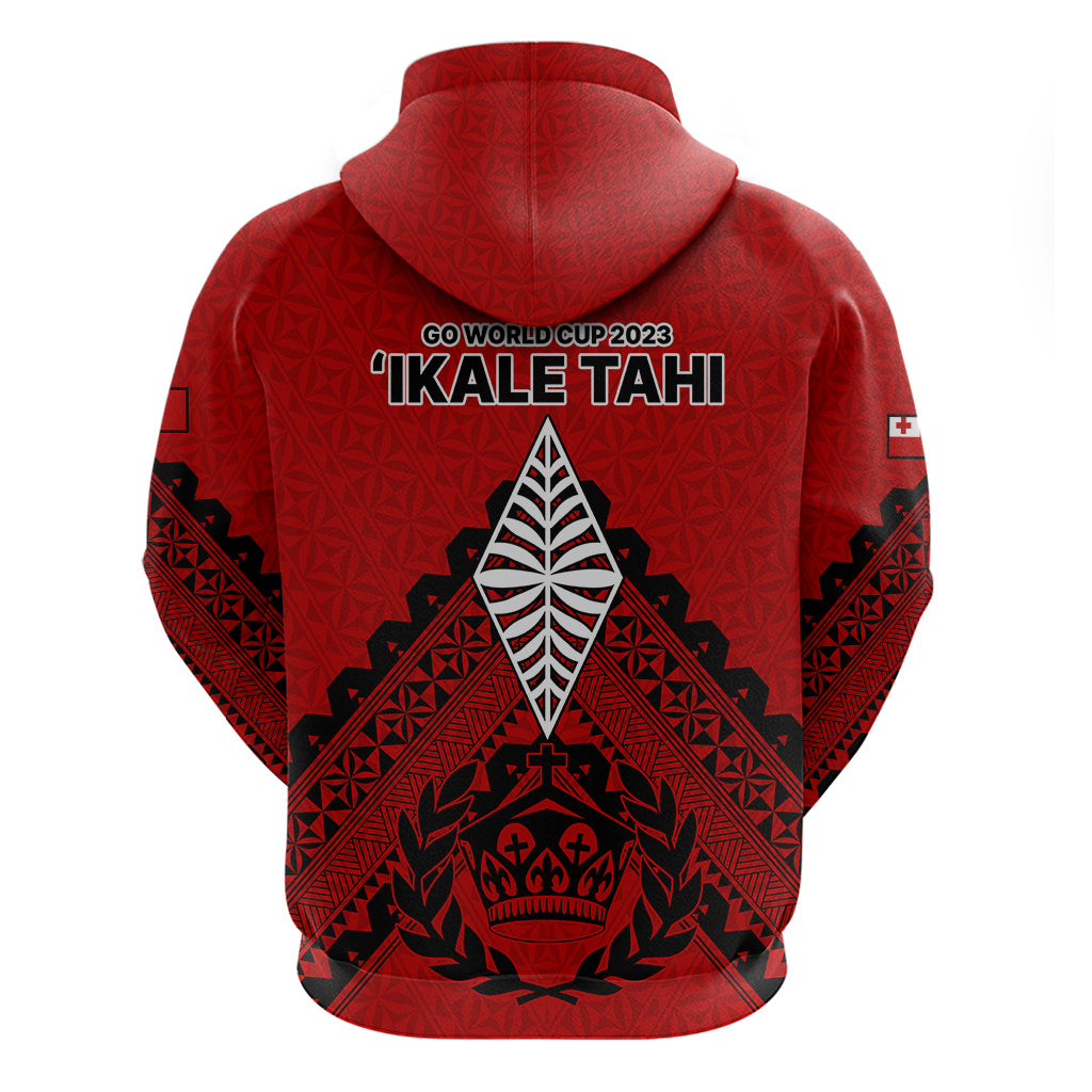 Tonga Rugby Hoodie Proud Tongan Ngatu Kupesi World Cup 2023 No2 LT9 - Vibe Hoodie Shop