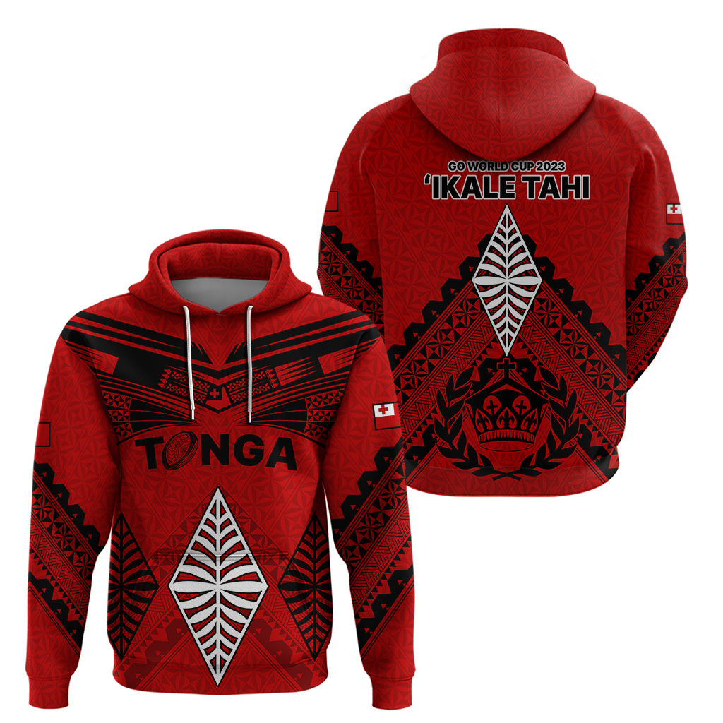 Tonga Rugby Hoodie Proud Tongan Ngatu Kupesi World Cup 2023 No2 LT9 - Vibe Hoodie Shop