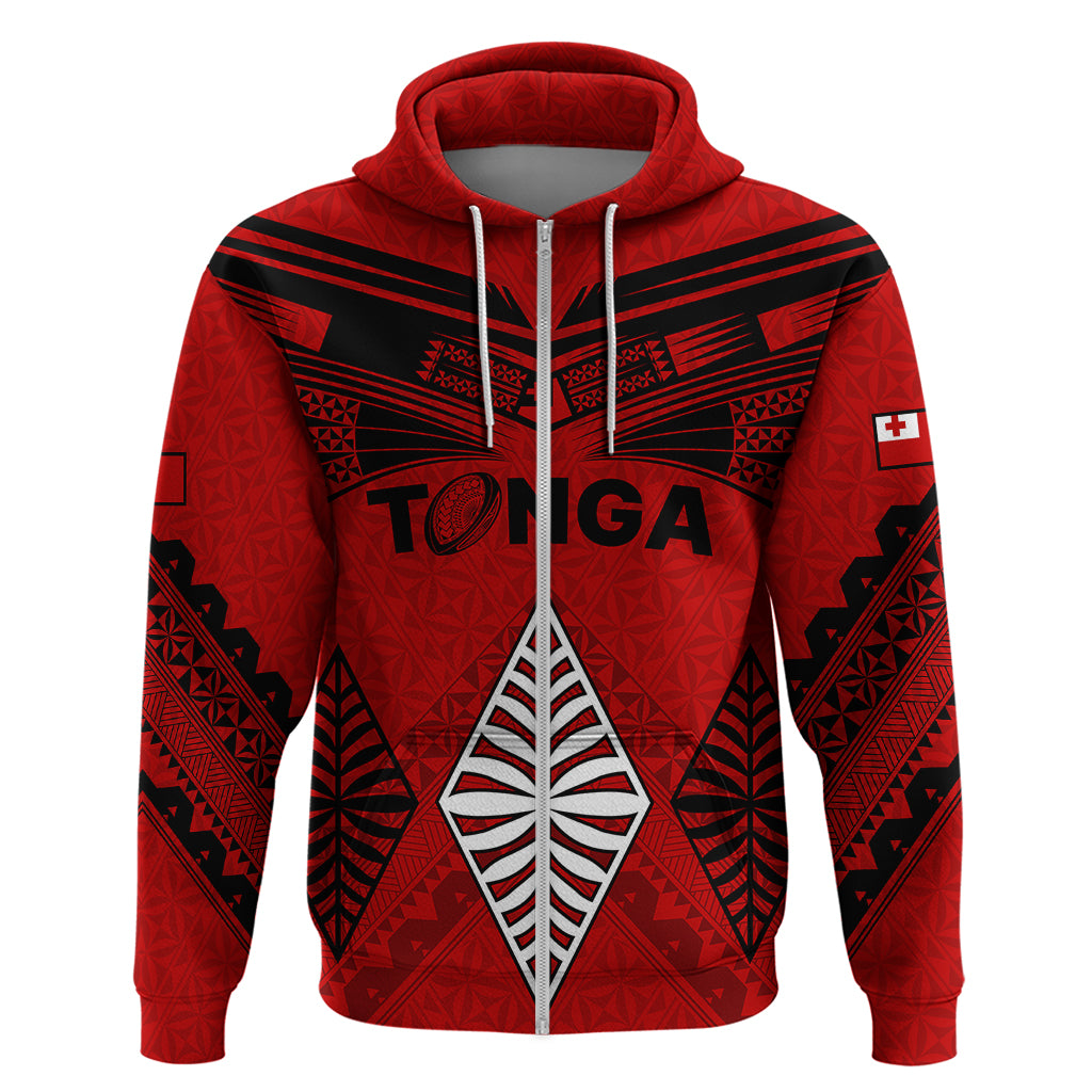 Tonga Rugby Hoodie Proud Tongan Ngatu Kupesi World Cup 2023 No2 LT9 - Vibe Hoodie Shop