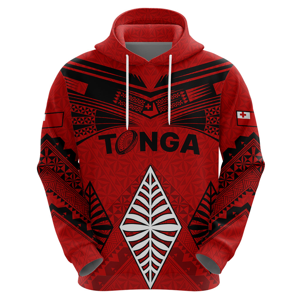 Tonga Rugby Hoodie Proud Tongan Ngatu Kupesi World Cup 2023 No2 LT9 - Vibe Hoodie Shop