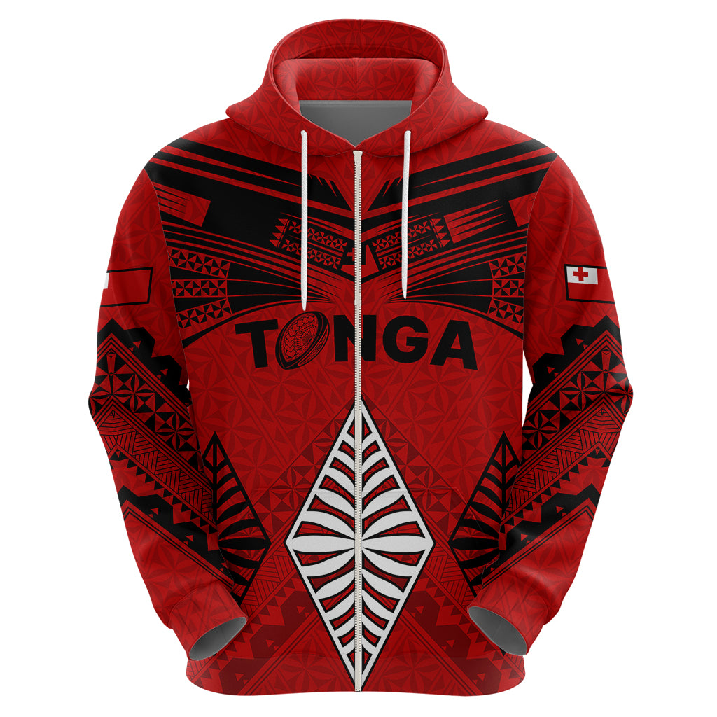 Custom Tonga Rugby Hoodie Proud Tongan Ngatu Kupesi World Cup 2023 No2 LT9 - Vibe Hoodie Shop