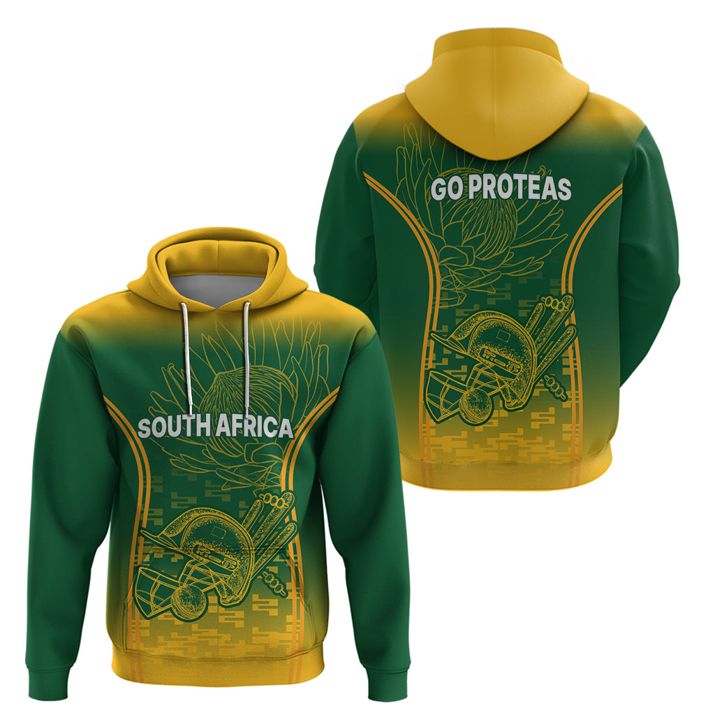 South Africa Cricket Hoodie Go Proteas World Cup Version 2023 Sproty LT9 - Vibe Hoodie Shop