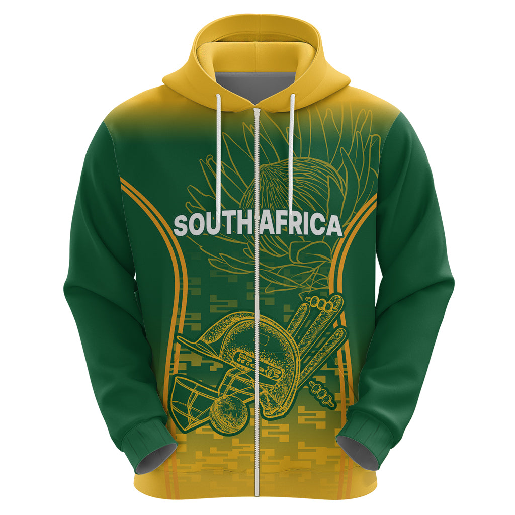 Custom South Africa Cricket Hoodie Go Proteas World Cup Version 2023 Sproty LT9 - Vibe Hoodie Shop