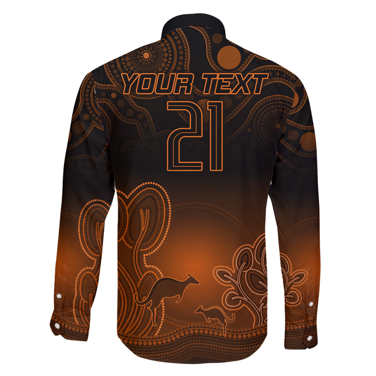 custom-australia-wallabies-rugby-family-matching-long-sleeve-bodycon-dress-and-hawaiian-shirt-the-starry-night-indigenous