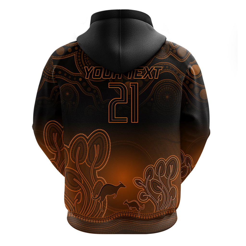 Custom Australia Wallabies Rugby Hoodie The Starry Night Indigenous LT9 - Vibe Hoodie Shop