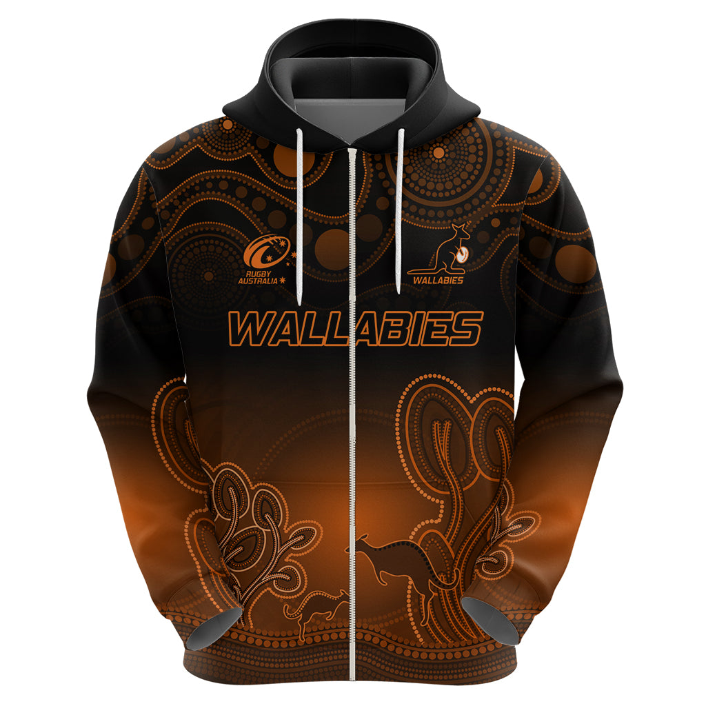 Custom Australia Wallabies Rugby Hoodie The Starry Night Indigenous LT9 - Vibe Hoodie Shop