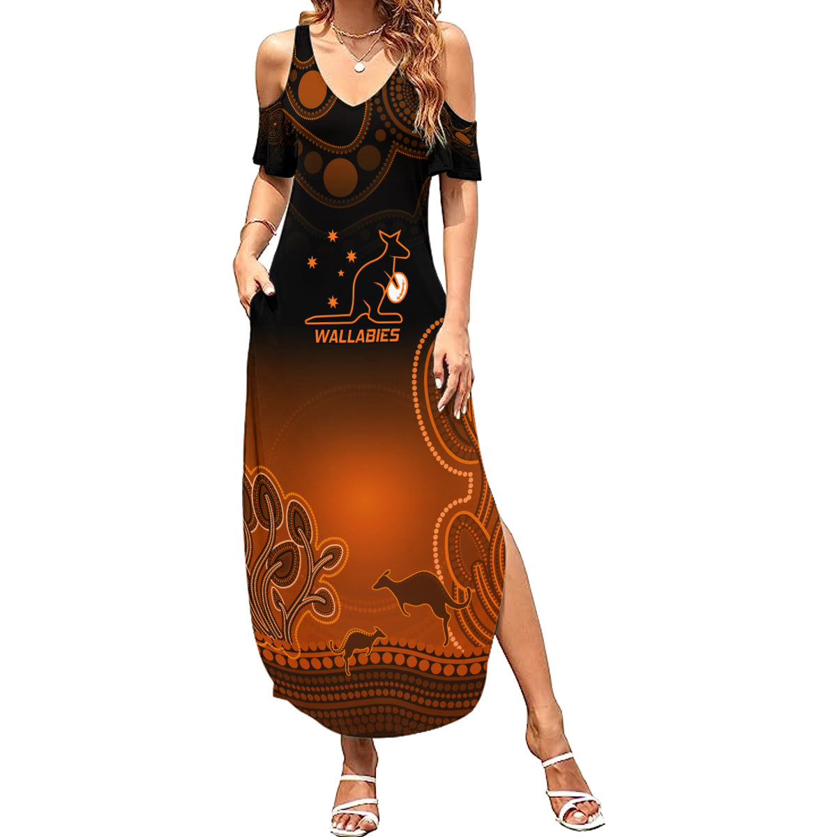 custom-australia-wallabies-rugby-summer-maxi-dress-the-starry-night-indigenous