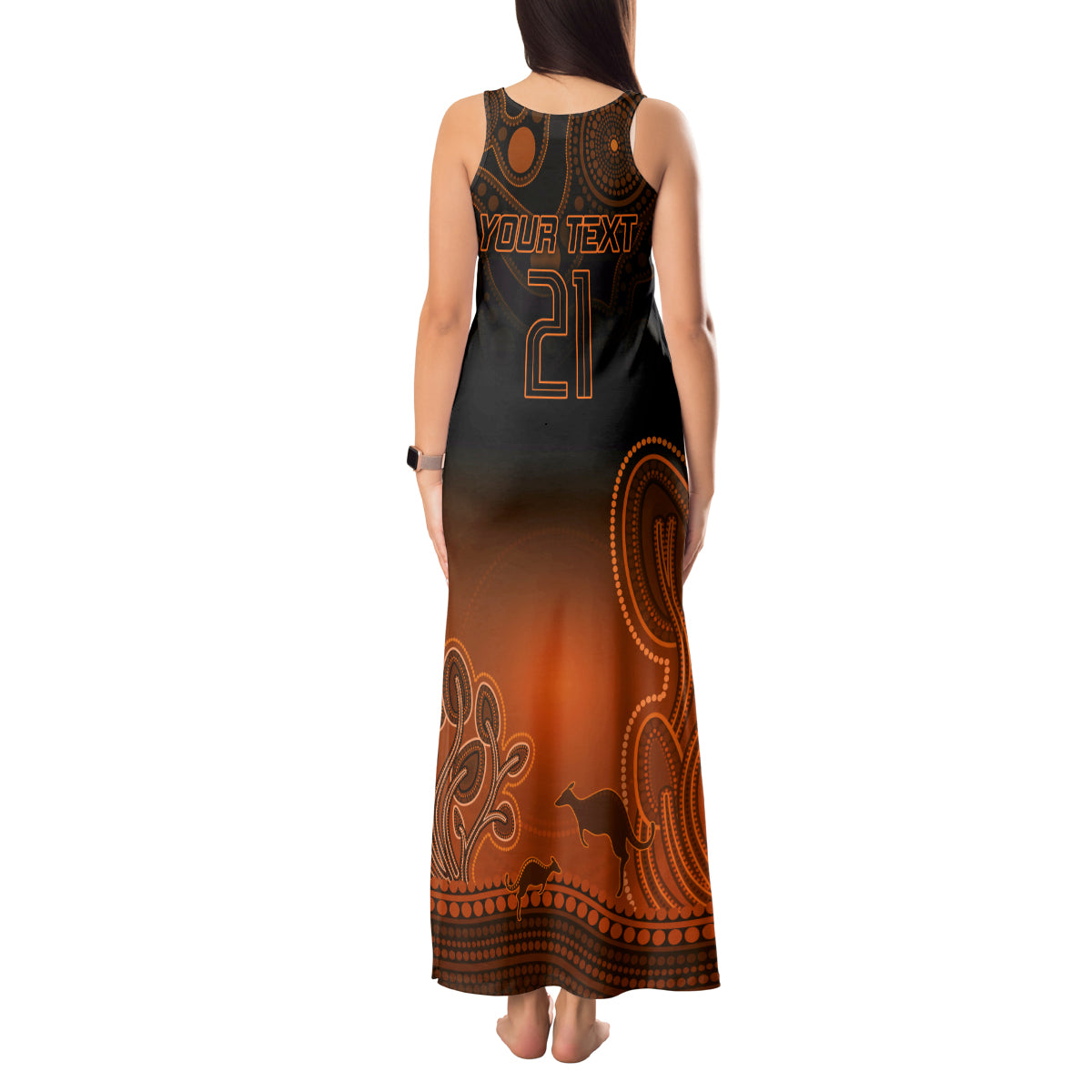 custom-australia-wallabies-rugby-tank-maxi-dress-the-starry-night-indigenous