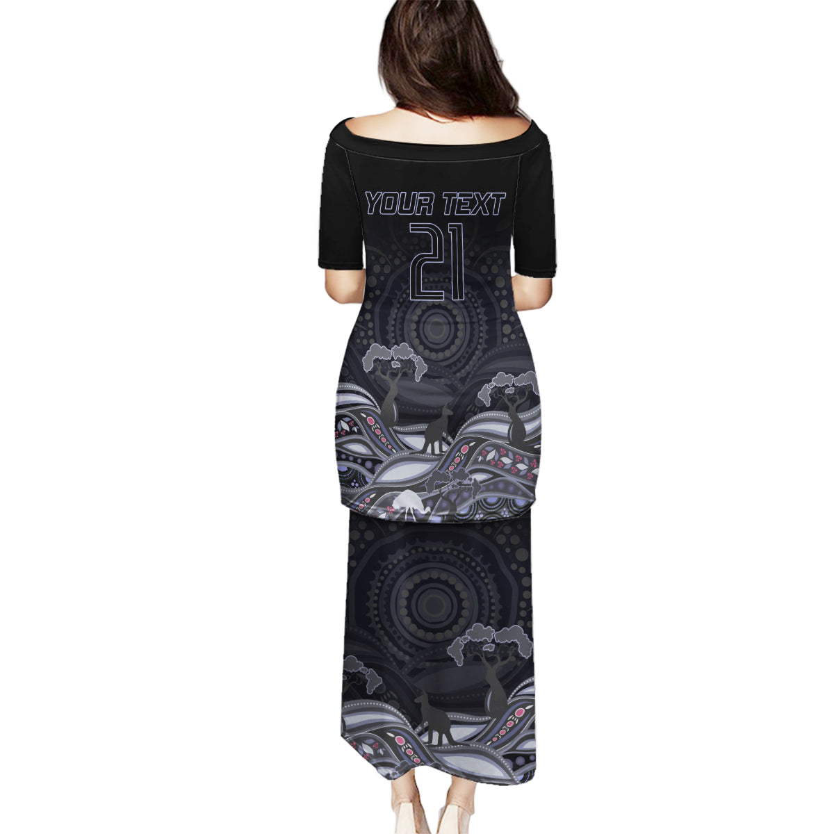 custom-cowboys-rugby-family-matching-puletasi-dress-and-hawaiian-shirt-the-starry-night-indigenous