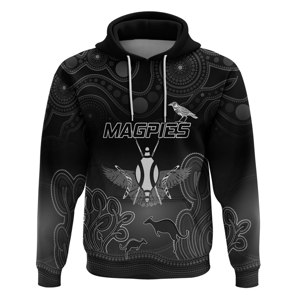 Collingwood Football Hoodie Magpies The Starry Night Indigenous LT9 - Vibe Hoodie Shop
