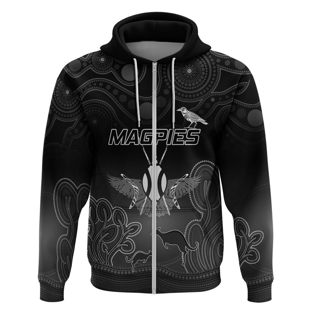 Collingwood Football Hoodie Magpies The Starry Night Indigenous LT9 - Vibe Hoodie Shop