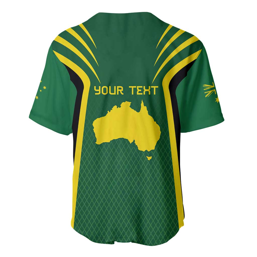 Australia Day 26 January Personalised Baseball Jersey With National Color - Vibe Hoodie Shop