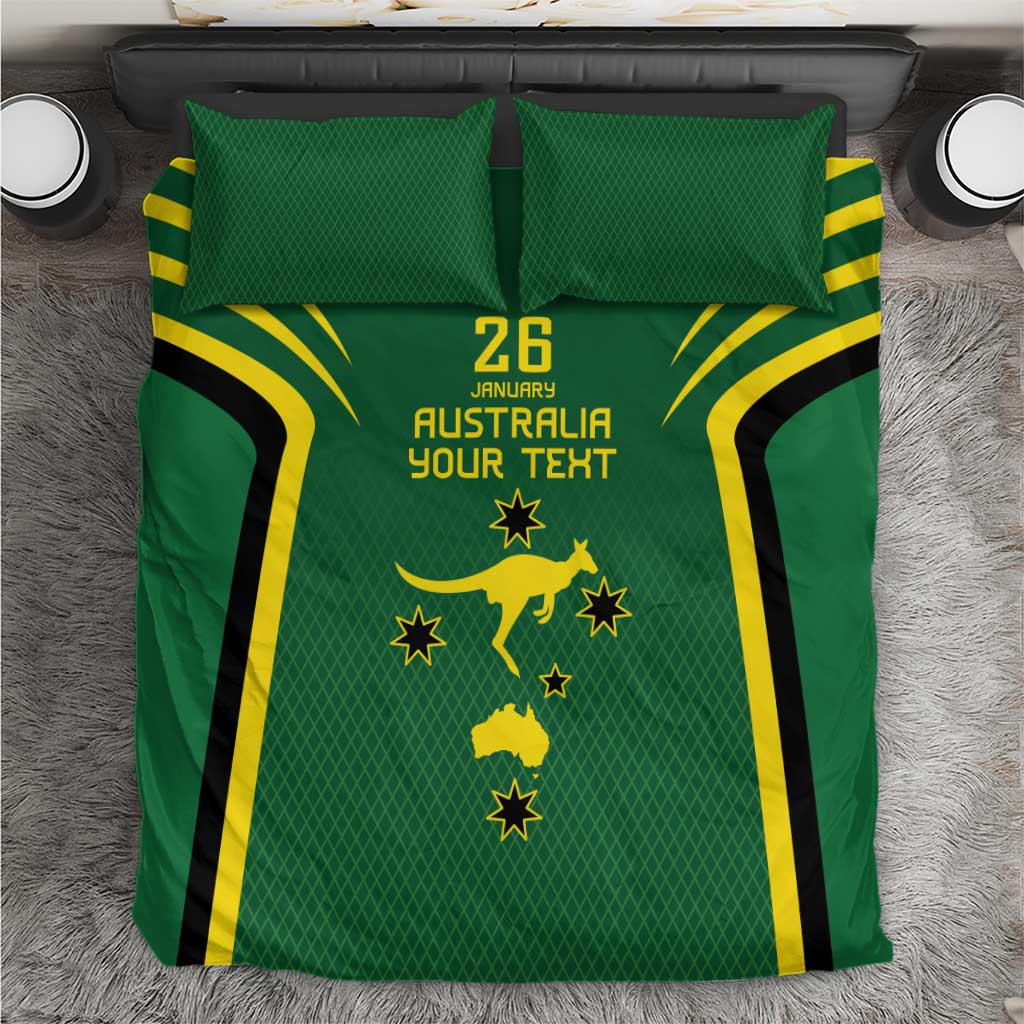 Australia Day 26 January Personalised Bedding Set With National Color - Vibe Hoodie Shop