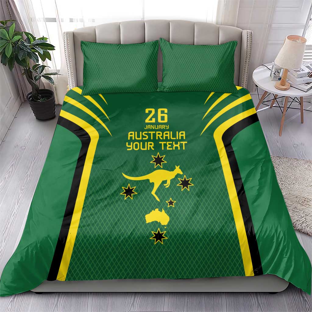 Australia Day 26 January Personalised Bedding Set With National Color - Vibe Hoodie Shop