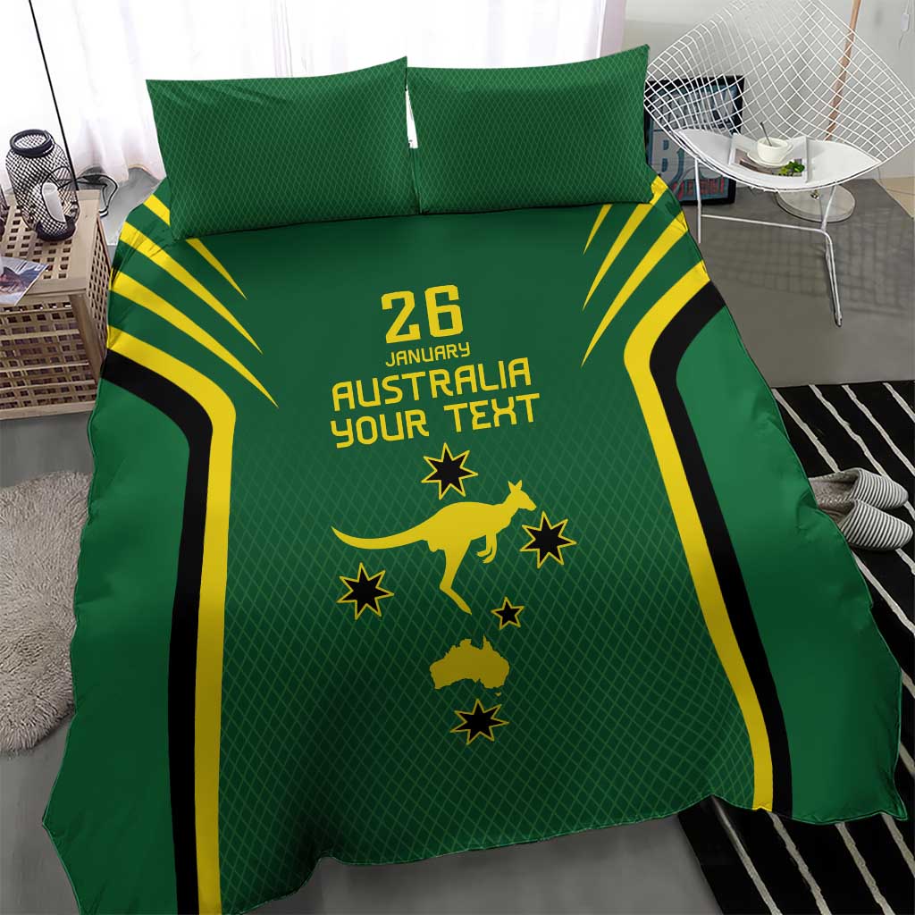 Australia Day 26 January Personalised Bedding Set With National Color - Vibe Hoodie Shop