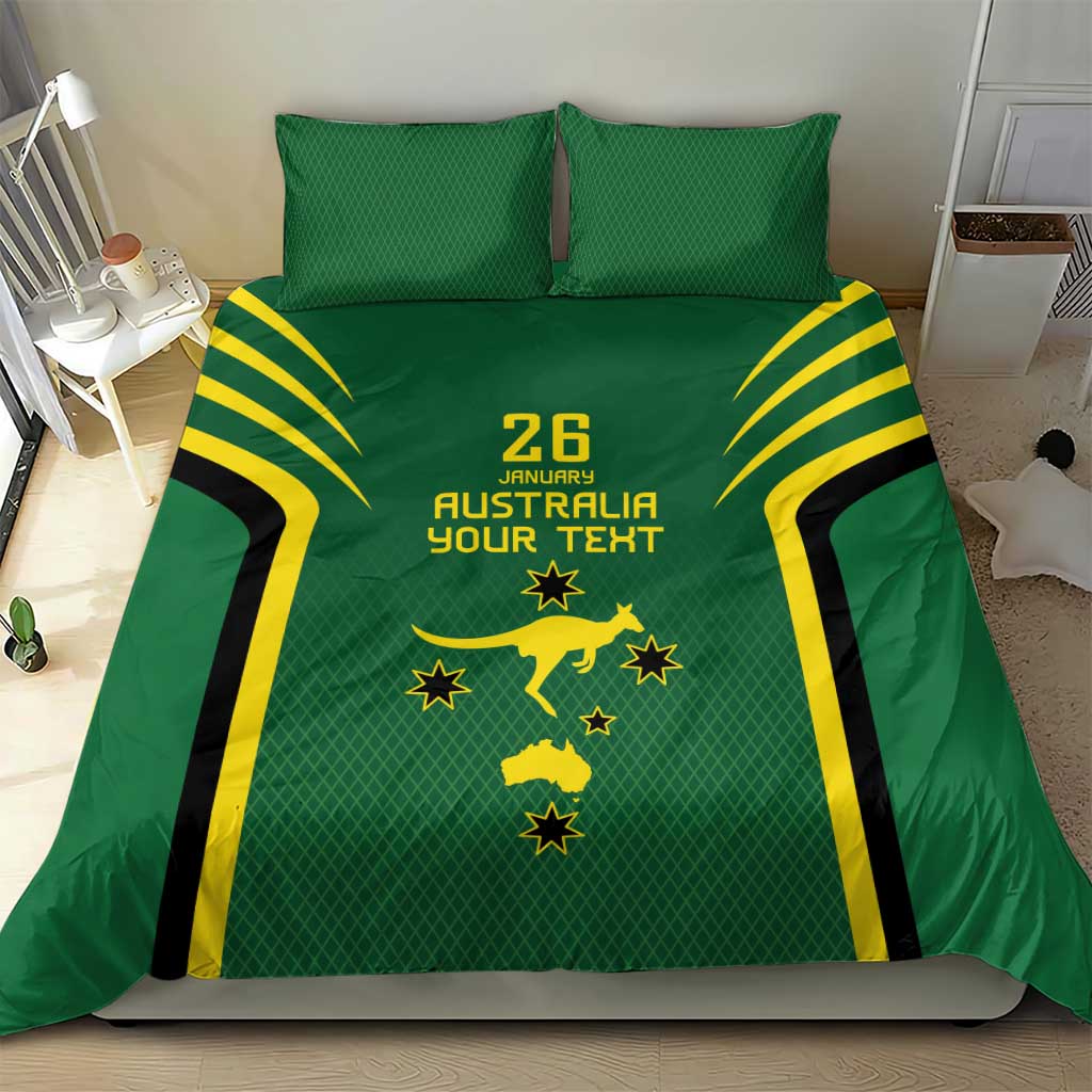 Australia Day 26 January Personalised Bedding Set With National Color - Vibe Hoodie Shop