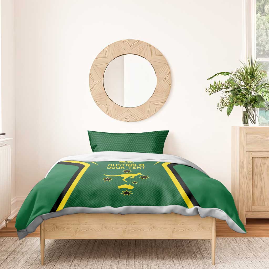 Australia Day 26 January Personalised Bedding Set With National Color - Vibe Hoodie Shop