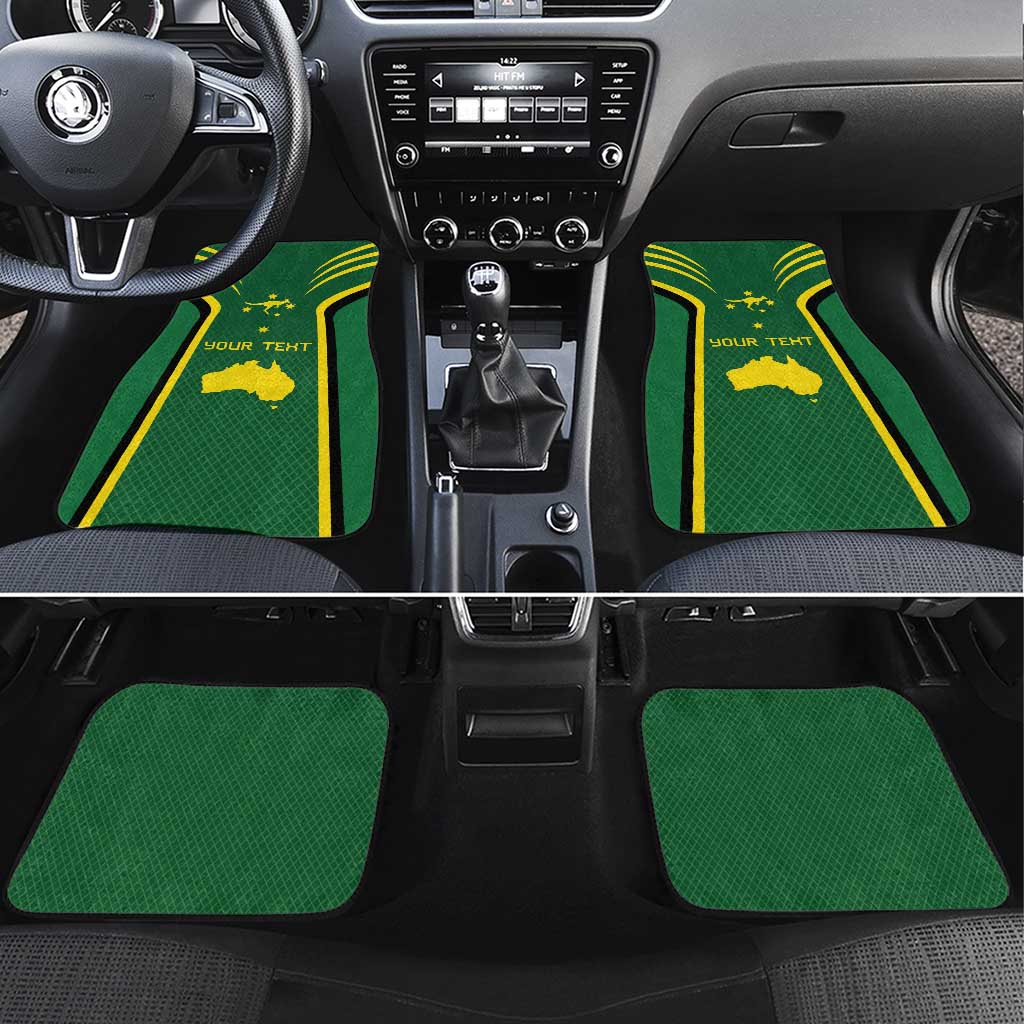 Australia Day 26 January Personalised Car Mats With National Color