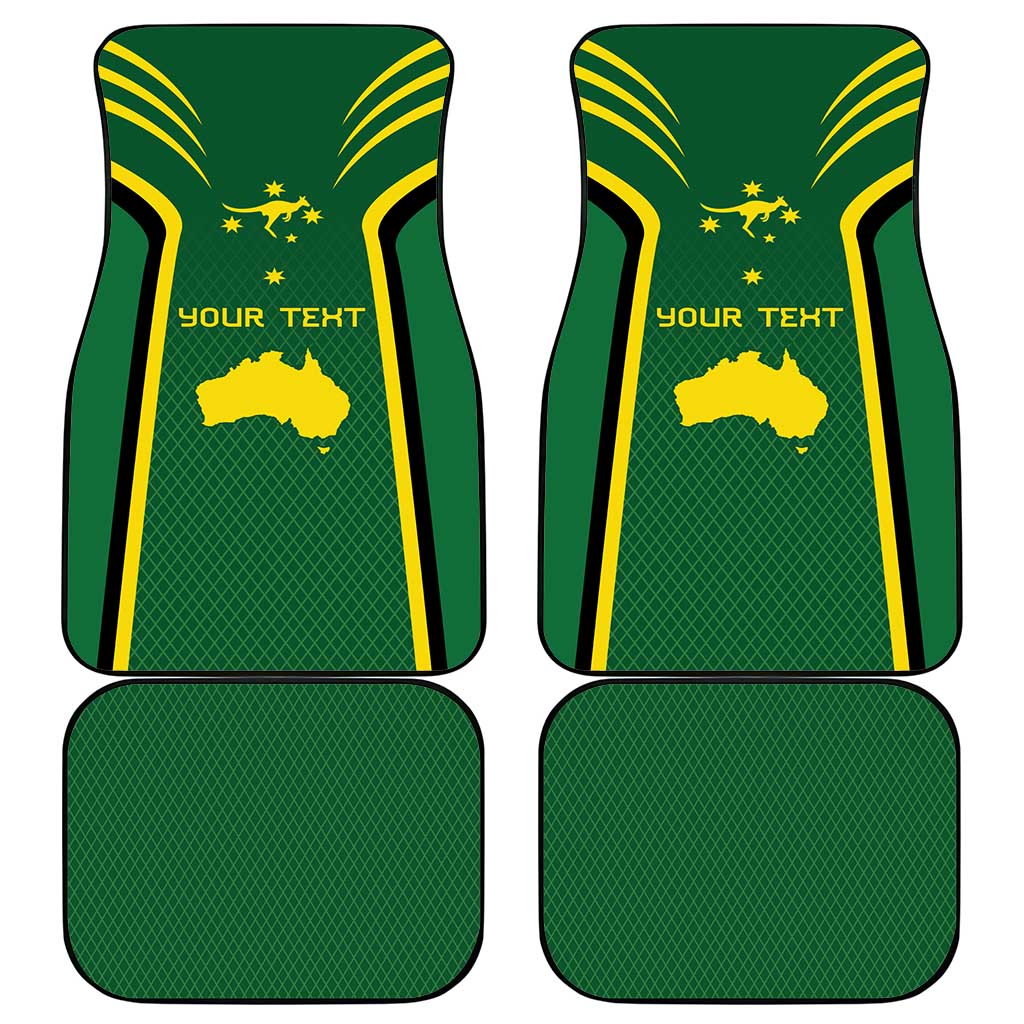 Australia Day 26 January Personalised Car Mats With National Color