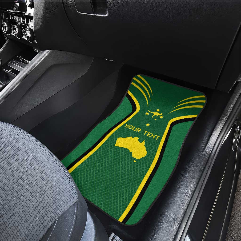 Australia Day 26 January Personalised Car Mats With National Color