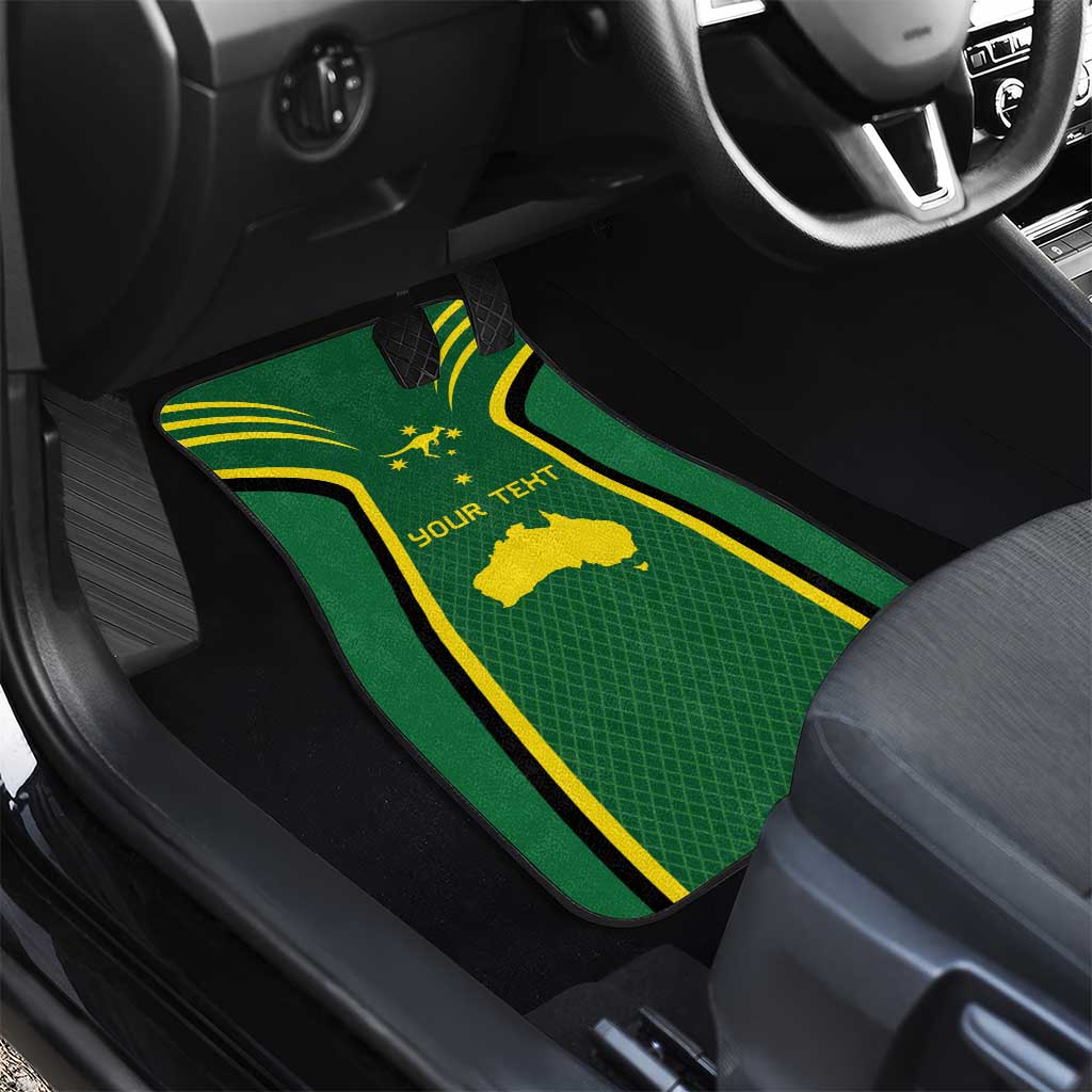 Australia Day 26 January Personalised Car Mats With National Color