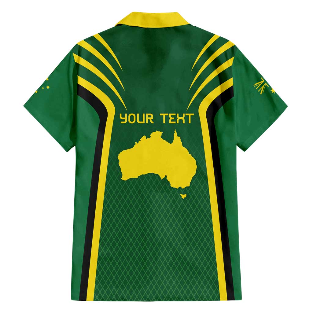 Australia Day 26 January Personalised Family Matching Summer Maxi Dress and Hawaiian Shirt With National Color