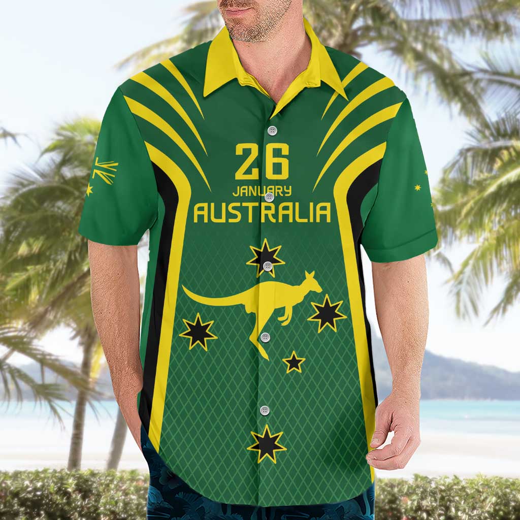 Australia Day 26 January Personalised Hawaiian Shirt With National Color - Vibe Hoodie Shop