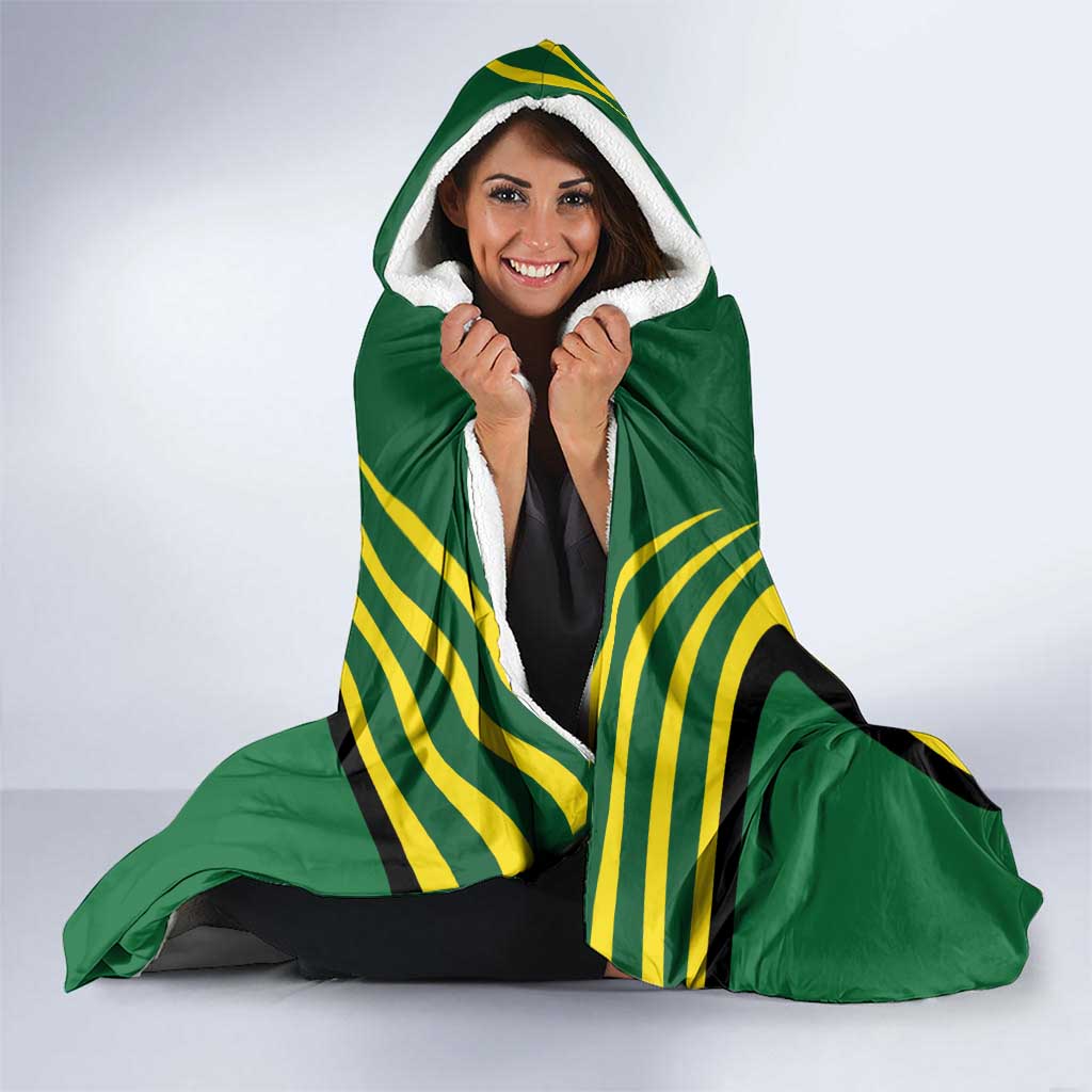 Australia Day 26 January Personalised Hooded Blanket With National Color