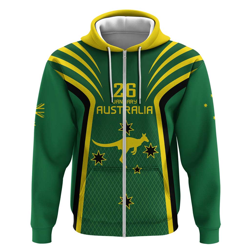 Australia Day 26 January Personalised Hoodie With National Color LT9 - Vibe Hoodie Shop