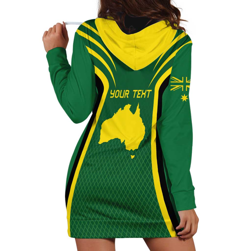 Australia Day 26 January Personalised Hoodie Dress With National Color - Vibe Hoodie Shop