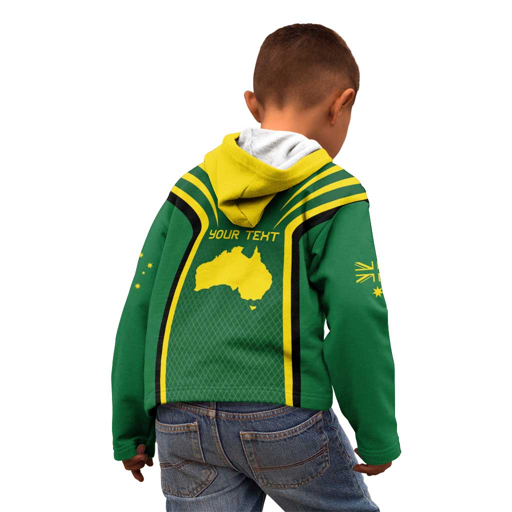 Australia Day 26 January Personalised Kid Hoodie With National Color - Vibe Hoodie Shop