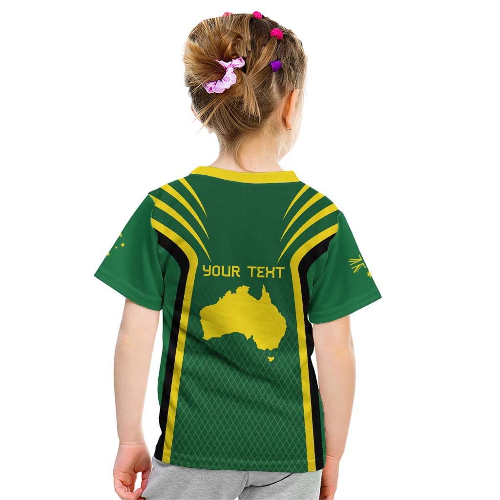 Australia Day 26 January Personalised Kid T Shirt With National Color - Vibe Hoodie Shop