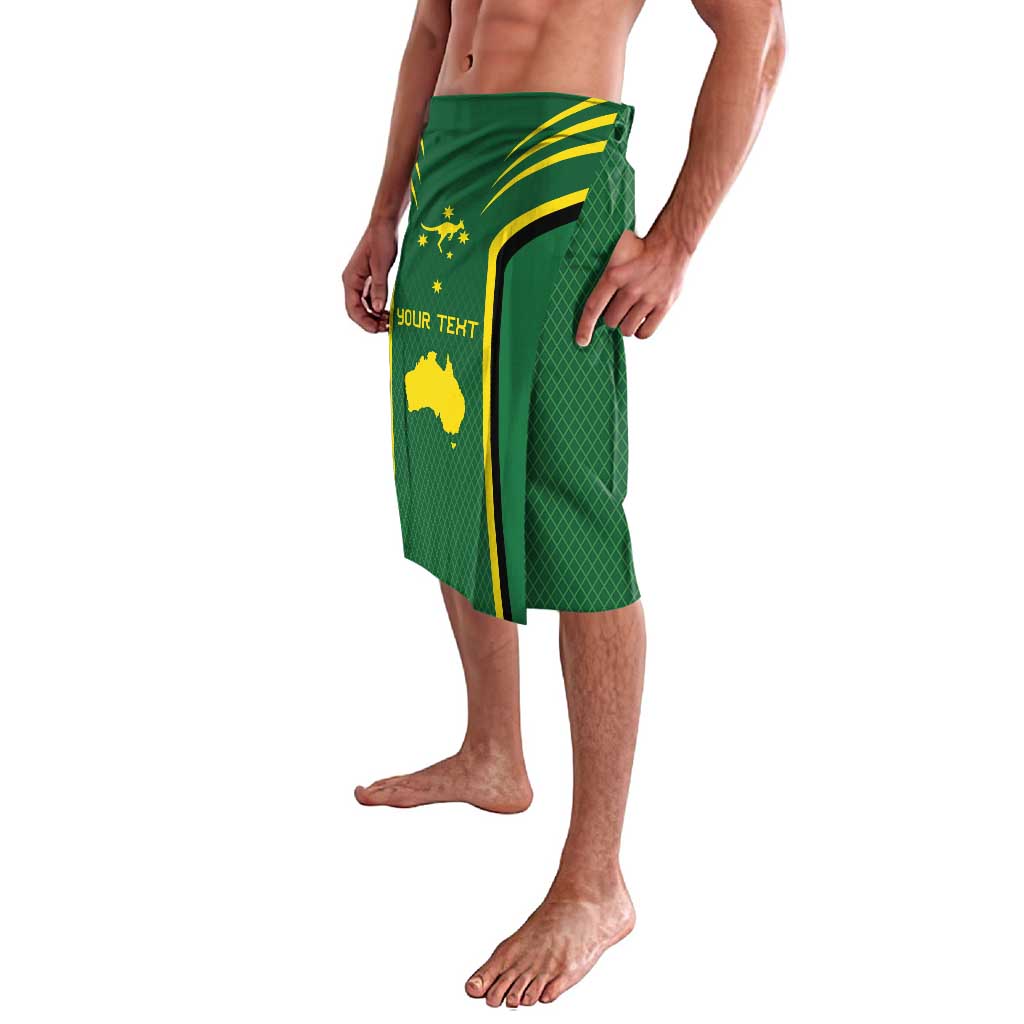 Australia Day 26 January Personalised Lavalava With National Color