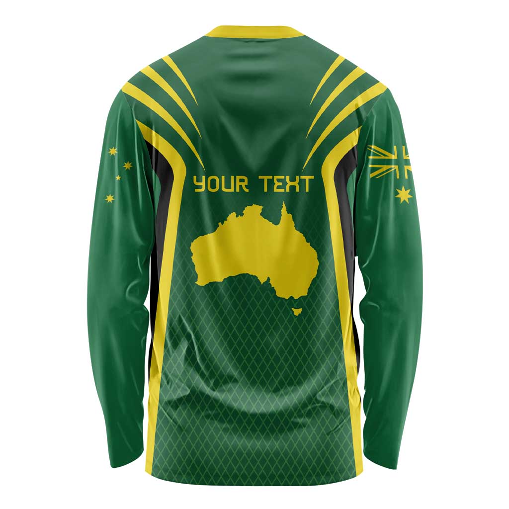 Australia Day 26 January Personalised Long Sleeve Shirt With National Color - Vibe Hoodie Shop