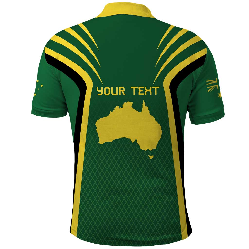 Australia Day 26 January Personalised Polo Shirt With National Color LT9 - Vibe Hoodie Shop