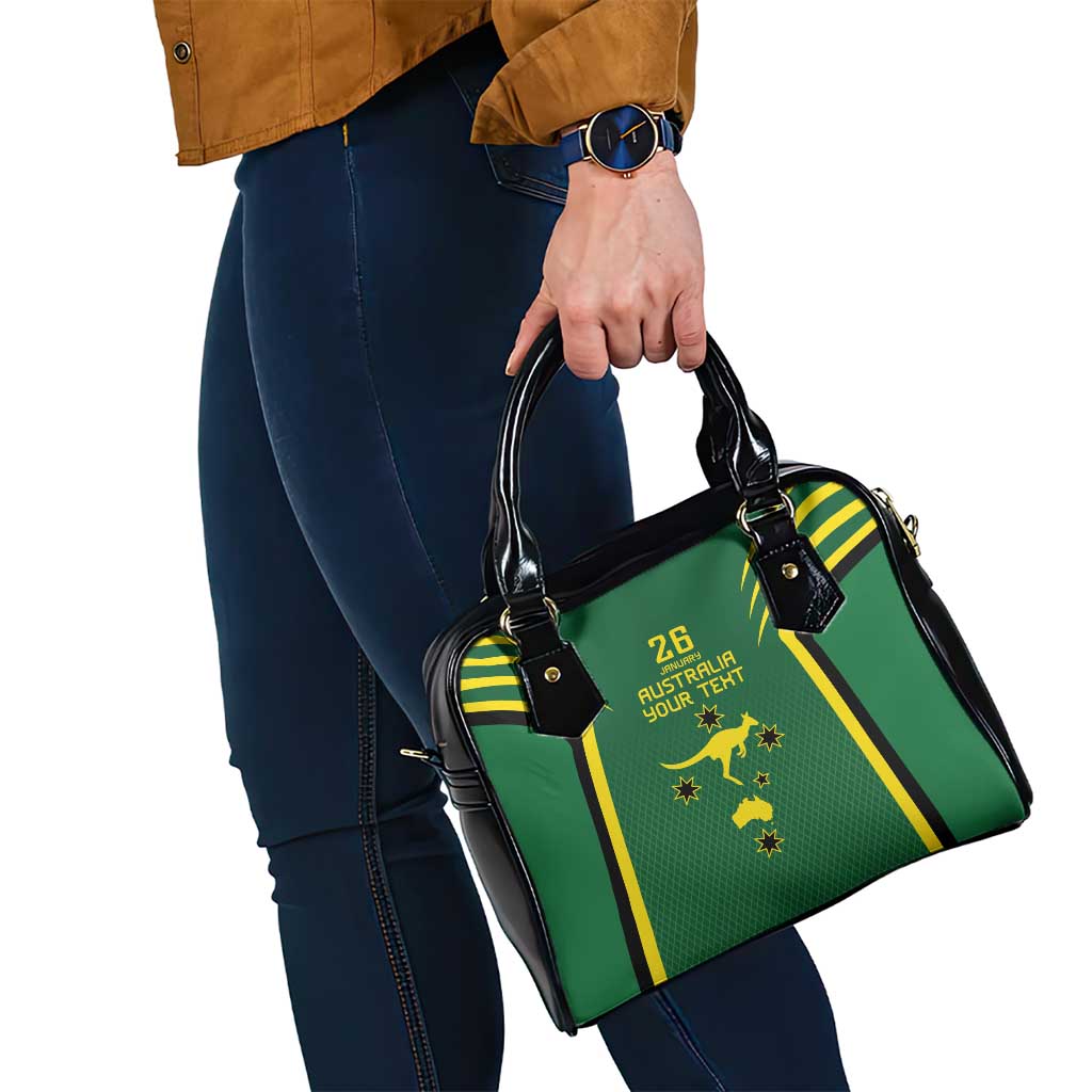 Australia Day 26 January Personalised Shoulder Handbag With National Color - Vibe Hoodie Shop