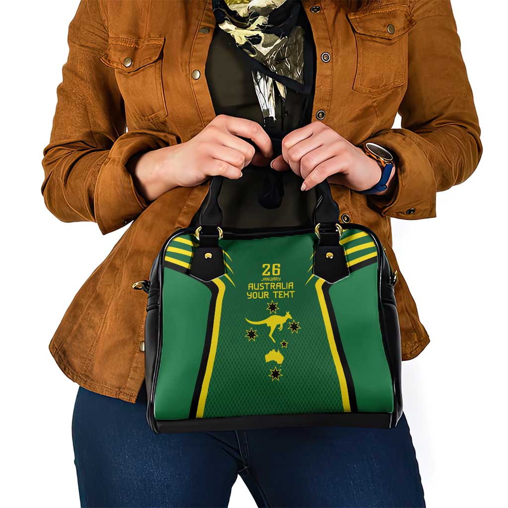 Australia Day 26 January Personalised Shoulder Handbag With National Color - Vibe Hoodie Shop