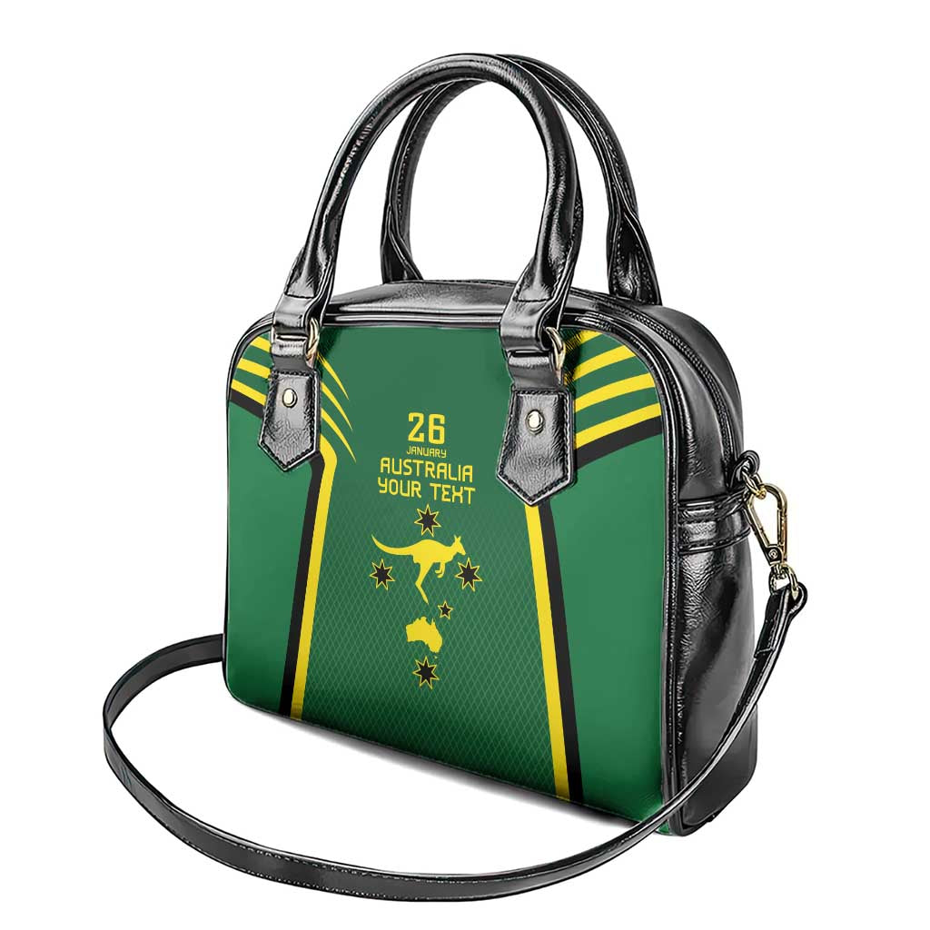 Australia Day 26 January Personalised Shoulder Handbag With National Color - Vibe Hoodie Shop