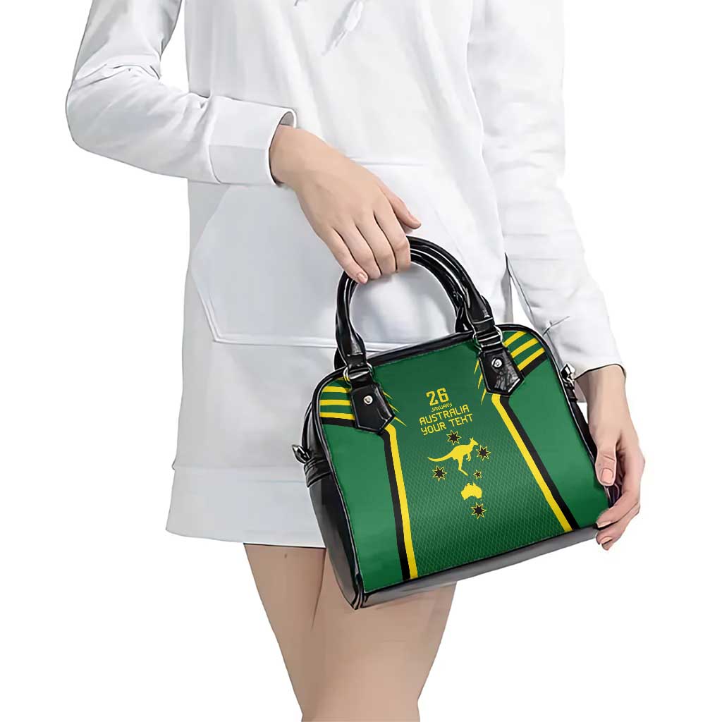 Australia Day 26 January Personalised Shoulder Handbag With National Color - Vibe Hoodie Shop