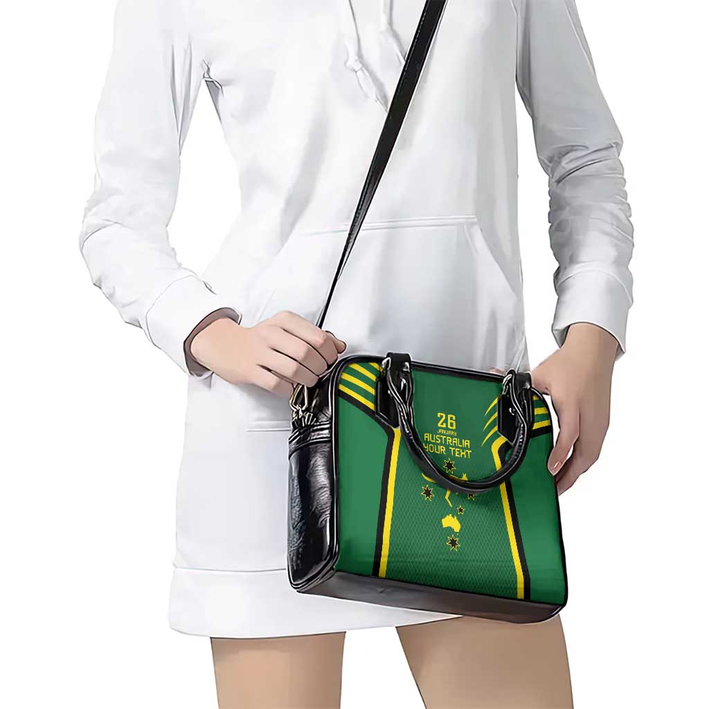 Australia Day 26 January Personalised Shoulder Handbag With National Color - Vibe Hoodie Shop