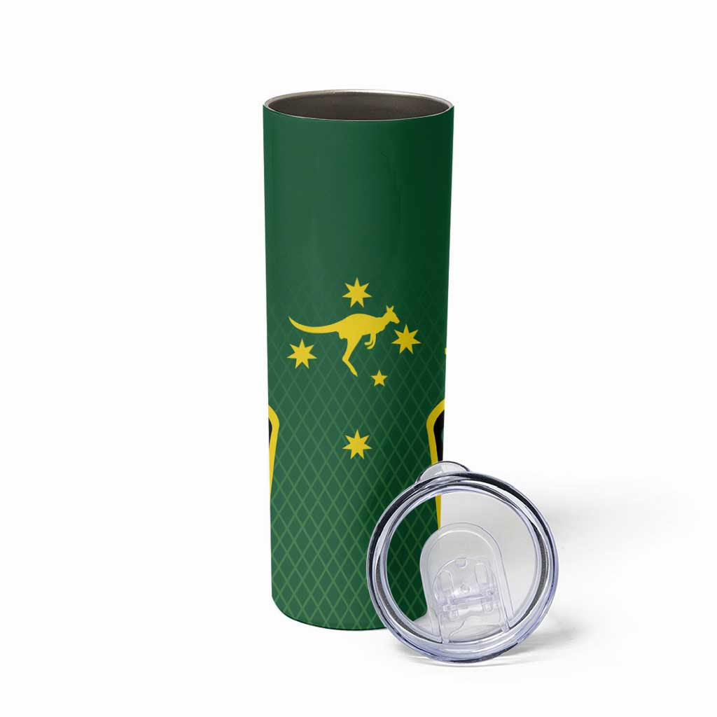 Australia Day 26 January Personalised Skinny Tumbler With National Color