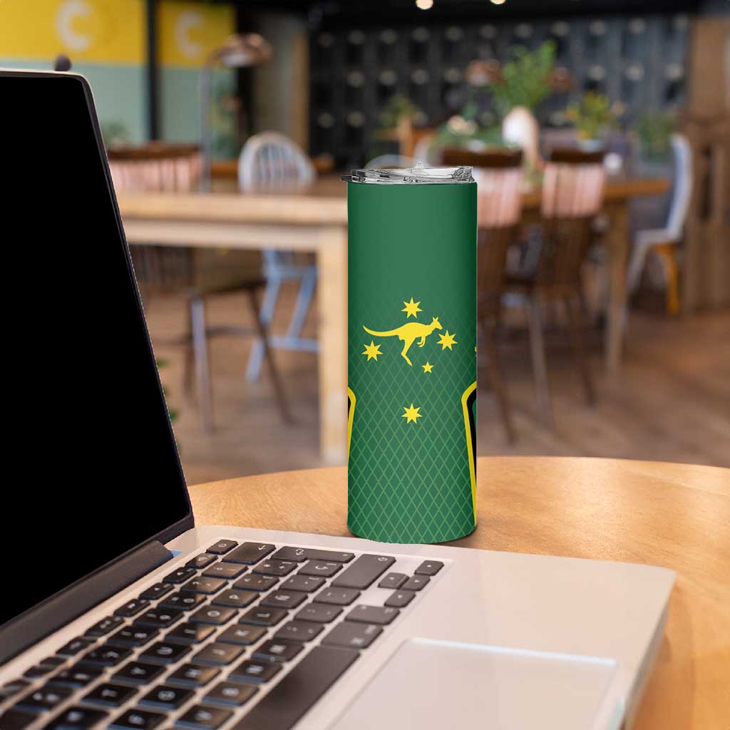 Australia Day 26 January Personalised Skinny Tumbler With National Color