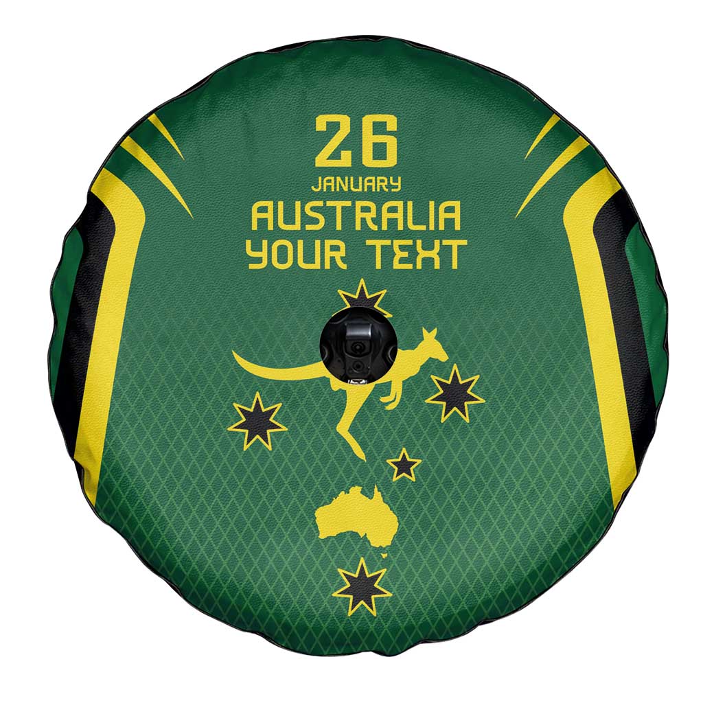 Australia Day 26 January Personalised Spare Tire Cover With National Color - Vibe Hoodie Shop