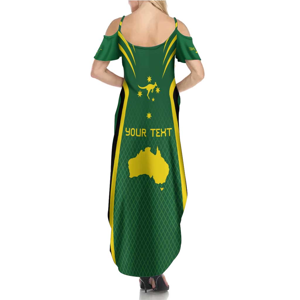 Australia Day 26 January Personalised Summer Maxi Dress With National Color